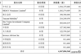 hkscc nominees limited股东(hkscc)