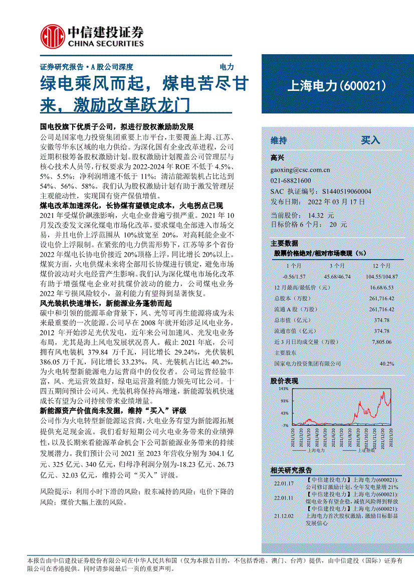 600021股票走势图(600021股票)  第1张