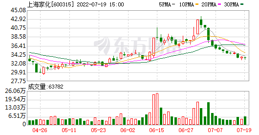 600315上海家化股票(上海家化股票)  第2张