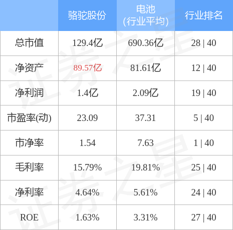 骆驼股票行情(骆驼股份行情)  第1张