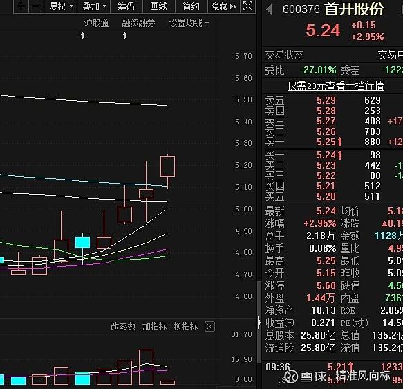 600376首开股份股票(600376首开股份)  第2张