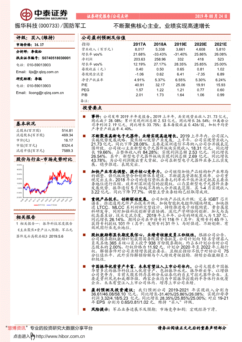 000733股票历史行情(000733股票)  第2张