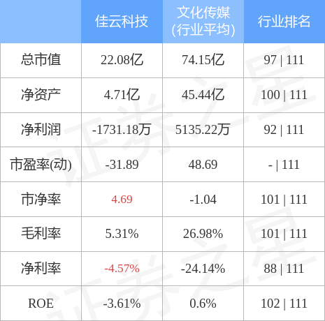 300242佳云科技千股千评(300242)  第2张