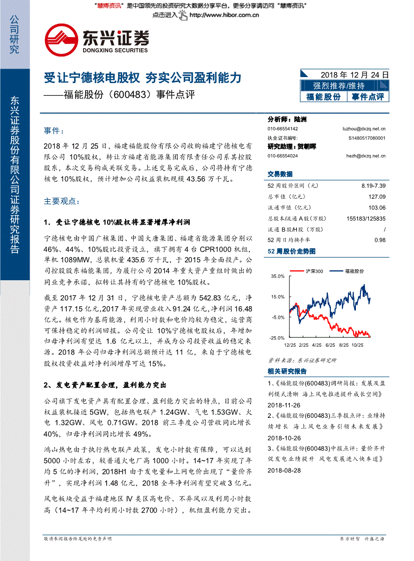 核电核能的相关股票(核电相关股票)  第2张